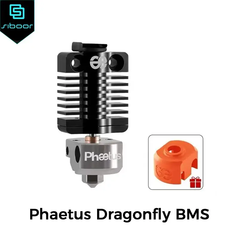 

Оригинальный медный нагревательный блок с тепловым покрытием для 3D-принтера PHAETUS Dragonfly BMS Dragon UHF ST Hotend