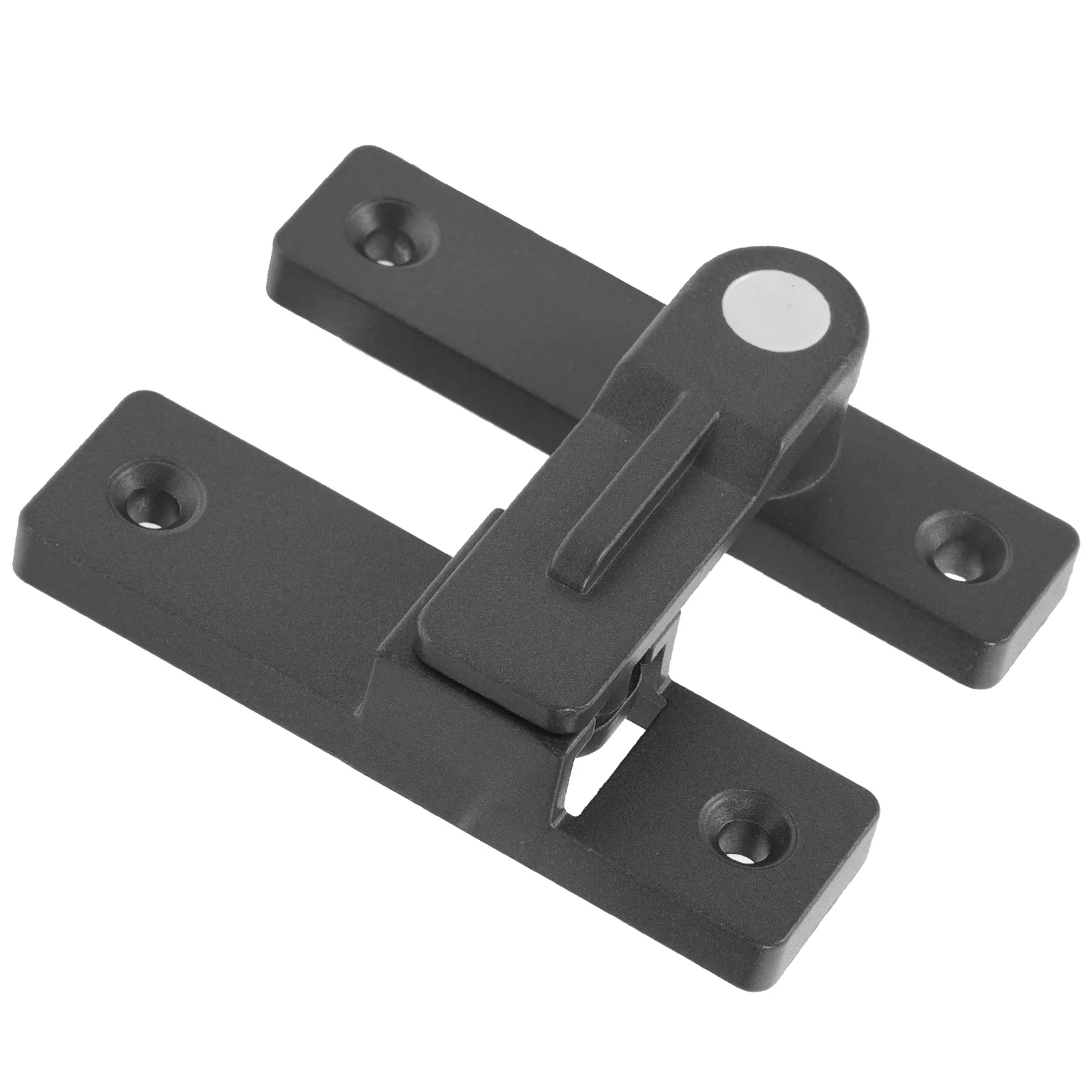 

Zinc Alloy Sliding Door Latch 180 Degree Rotation Security Lock for Barn Garage Cabinet Entry Door