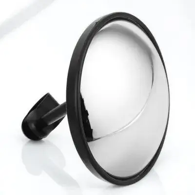 

Universal Round Convex Truck Mirror Adjustable Rearview Enhancer Durable Abs Glass Exterior Car