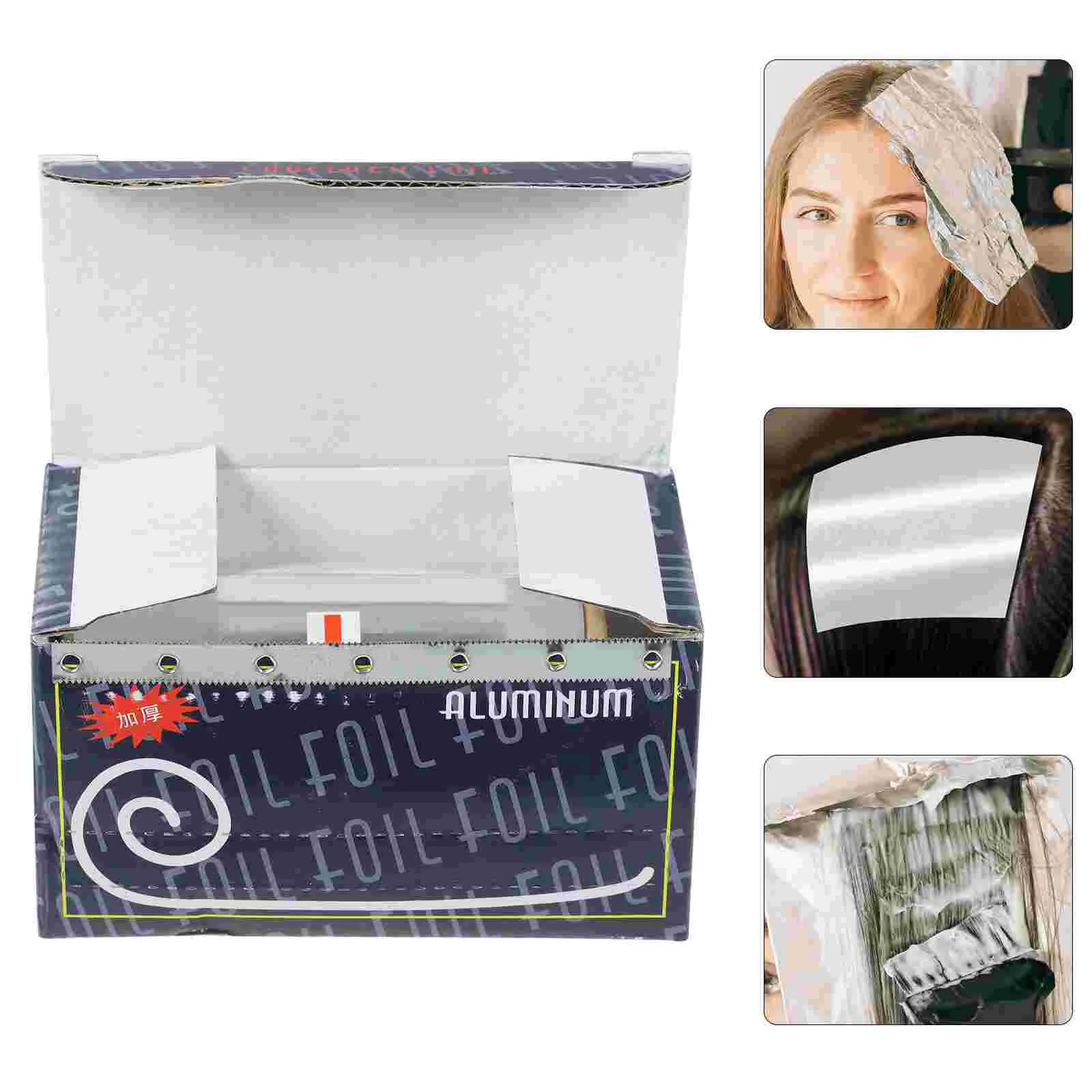 1 Hair Coloring Tin Foil Hairdressing Perm Modeling Tool Aluminum Foil Sheets Perm Tin Foil Salon Tin Foil