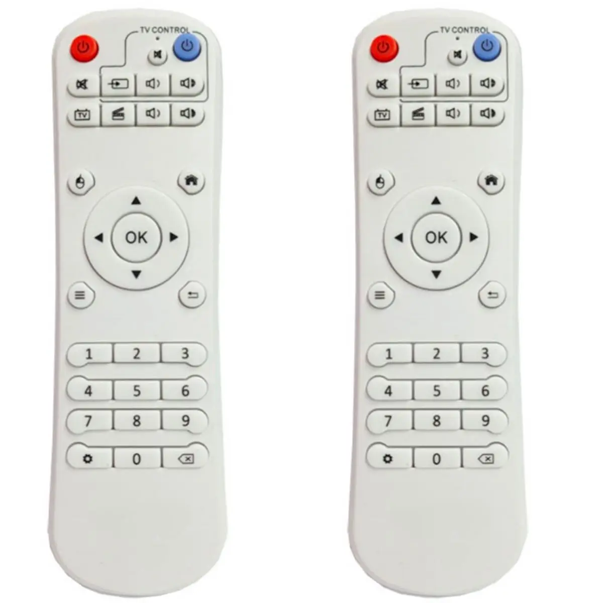 Kit with 2 Universal B-TV BTV Remote Control Works on All Models