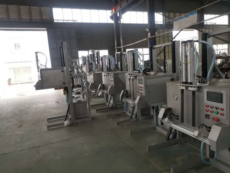 Semi-Automatic 25KG Folding Angle Large Vertical Continuous Sealing Machine Easy Operation High Productivity Pump for Plastic PE