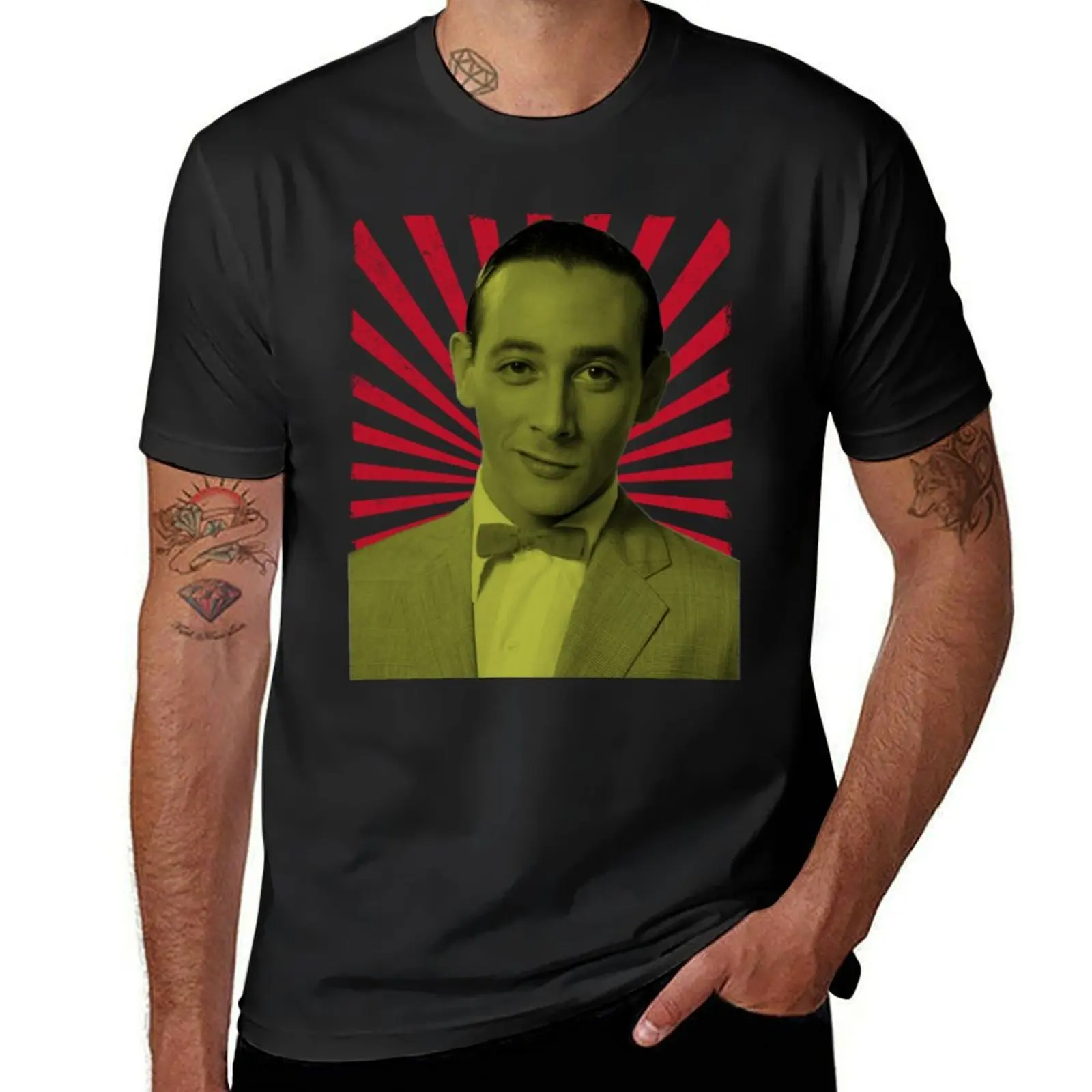 Pee Wee Herman T-Shirt animal prinfor boys plain vintage clothes plus size tops mens tall t shirts