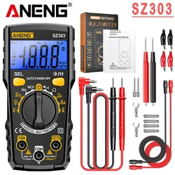 Smart Digital Multimeter Tester ANENG SZ303 Professional AC/DC Voltage Current Electrical Data Retention High Precision Detector