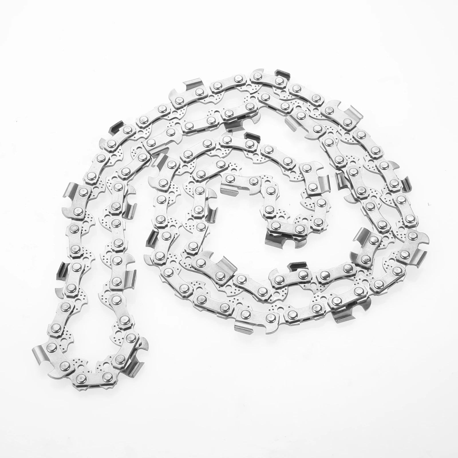 2 stücke Metall Kettensäge Ketten 16 zoll Guide Bar 57 Stick Links Kette Klinge Holz Schneiden Kettensäge Teile Mühle Kette elektrische Säge Teil