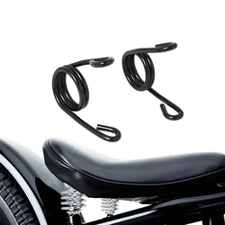 Motorcycle Torsion Solo Seat Springs Bronze/Black/Chrome For Harley Sportster XL 883 1200 Bobber Chopper Cafe Racer Custom