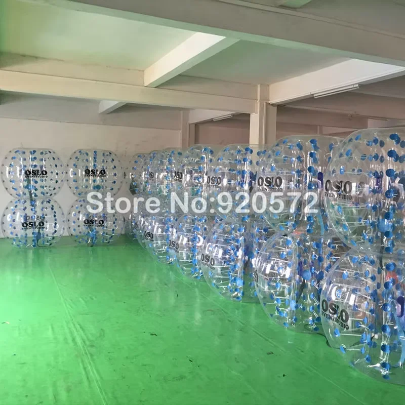 Free Pump ! 8pcs (4Blue+4Red) Bubble Soccer,Zorb Ball,1.5m Bumper Ball,Human Hamster Ball On Sale