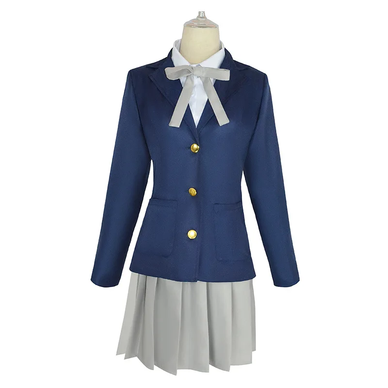 

K-On! Cosplay Costumes Full Set: Mio Akiyama & Azusa Nakano Maid Outfits for Stage Performances