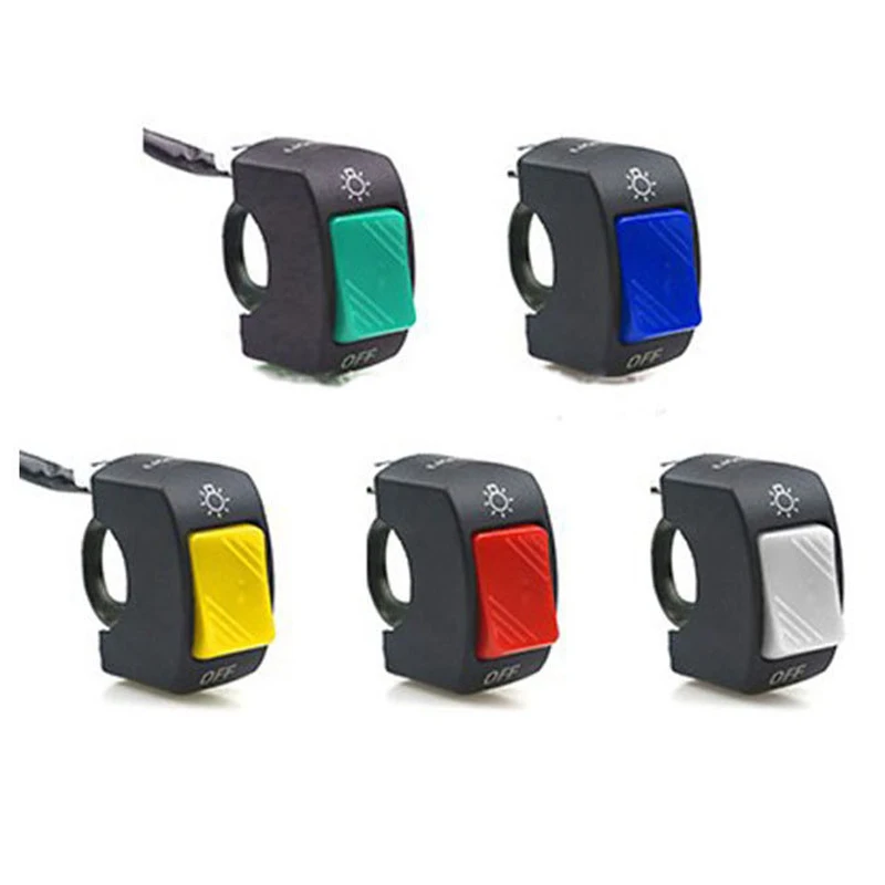 12V 7/8" Universal Motorcycle On/Off Switch Waterproof Motorcycle Scooter Second-line Headlight Handlebar Switch Moto Accessorie image 6