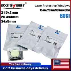 Original BOCHU Laser Lens BOCI 34x5 25.4x4 15/20/30/40KW Ceramic Protective Windows For BOCI HAN'S TRU Fiber Laser Cutting Head