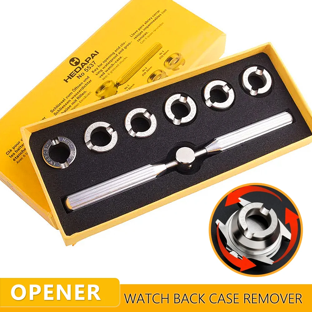 فتاحة الغطاء الخلفي للساعة لمزيل غطاء رولكس لمجموعة أدوات إصلاح ساعة تيودور أدوات فتح الخلفية لإصلاح صانع الساعات