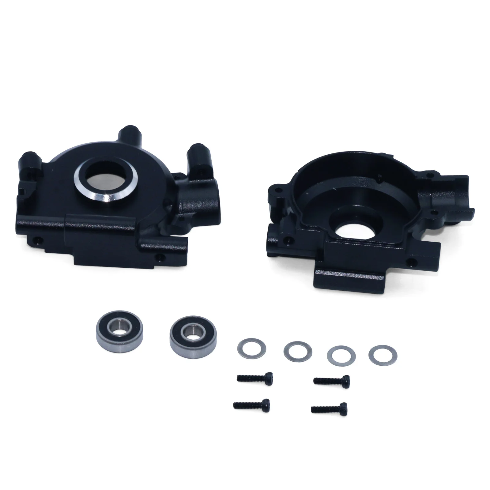 [Caixa de engrenagens de metal] Losi Baja Rock Rey 1/10 Caixa de engrenagens frontal de metal especial Carcaça de proteção de engrenagem de alta resistência Acessórios de atualização de carro de controle remoto