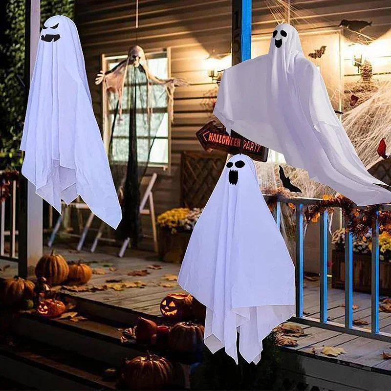 

Halloween Ghost Pendant Ghost Horror Props DIY Halloween Decorations Garden Party Decoration Home Bar Hanging Decorations