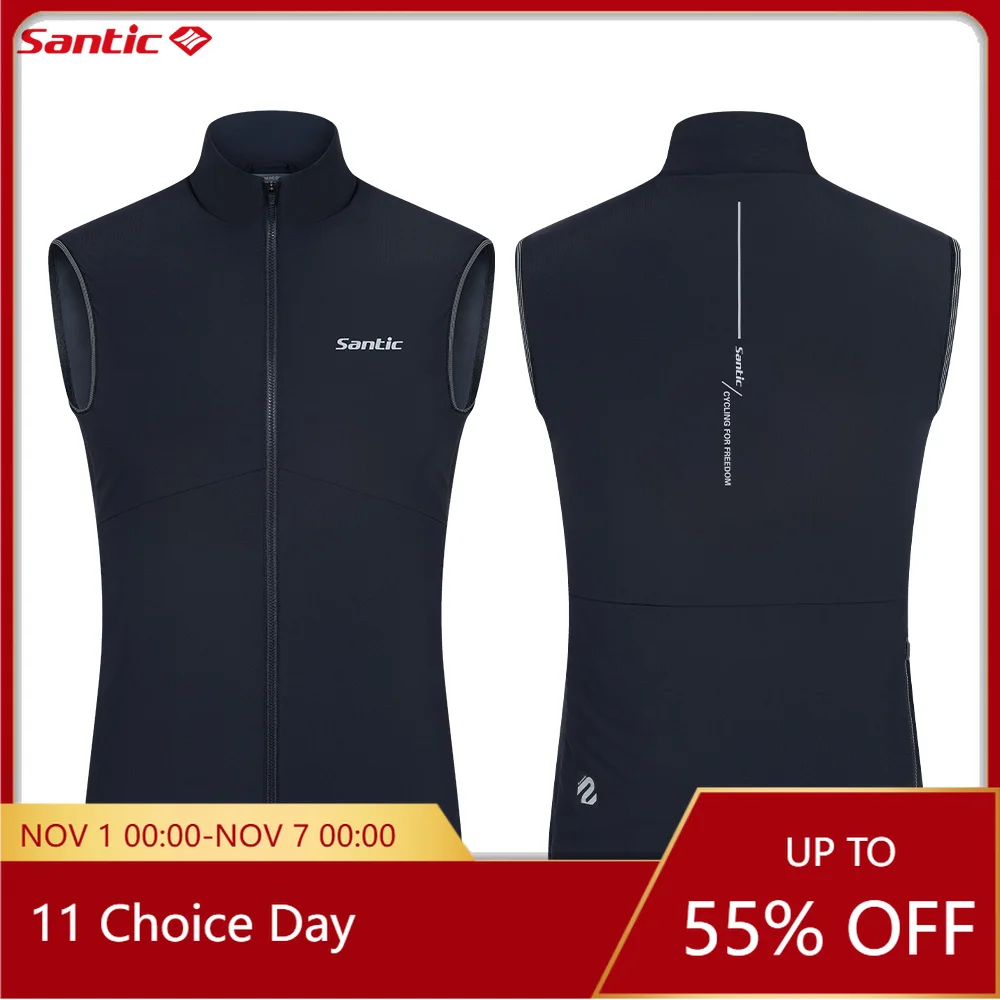 

Велосипедные жилеты Santic. Ветрозащитные куртки для верховой езды. Впитывающие влагу и пот. Изолированная полная молния с карманами.