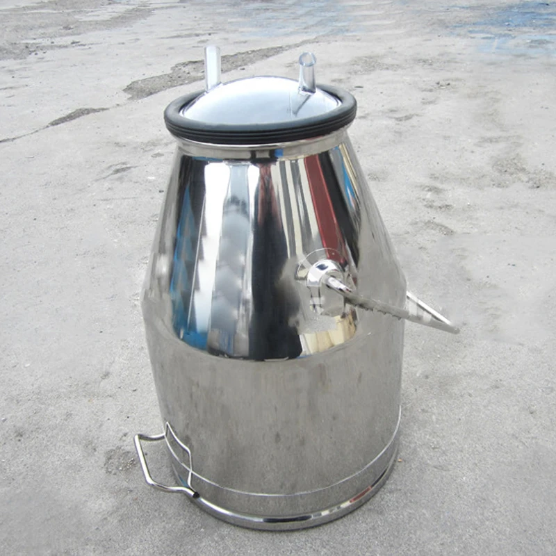 Stainless Steel Insulated Transport Barrel 30L Storage Barrel Milk Long-distance Transport Anti-rust Material Barrel