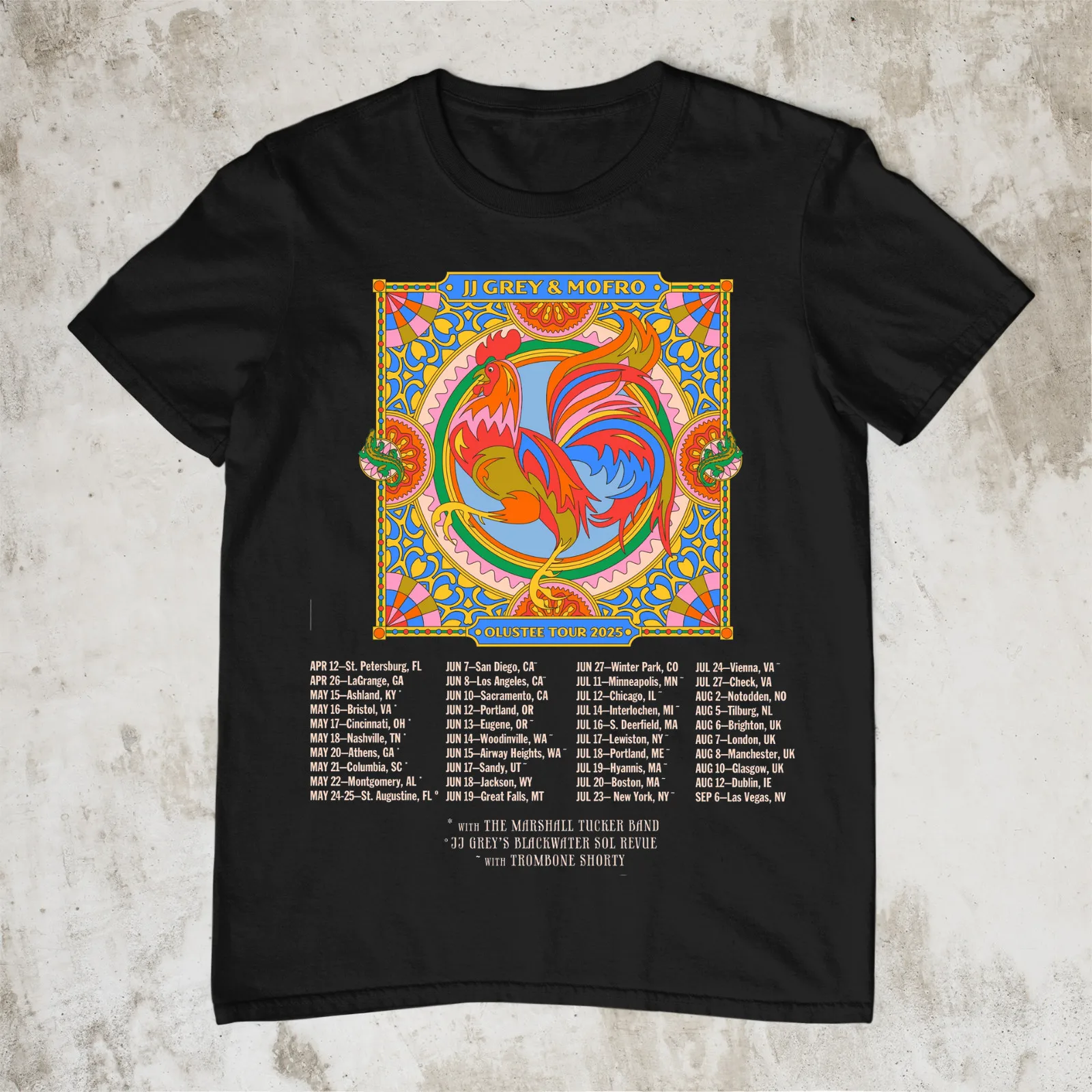 

JJ Grey & Mofro Band Tour 2025 Gift For Fan Full Size T-shirt TMB5152
