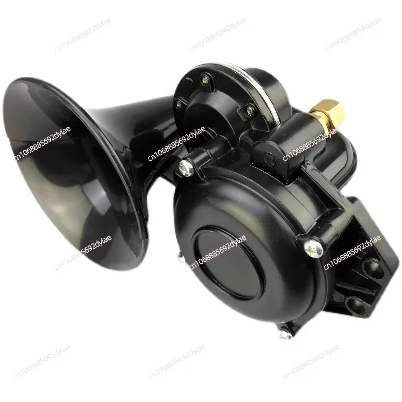 

12V/24V Car Truck Truck Universal Modified Electronically Controlled Tweeter Black Waterproof