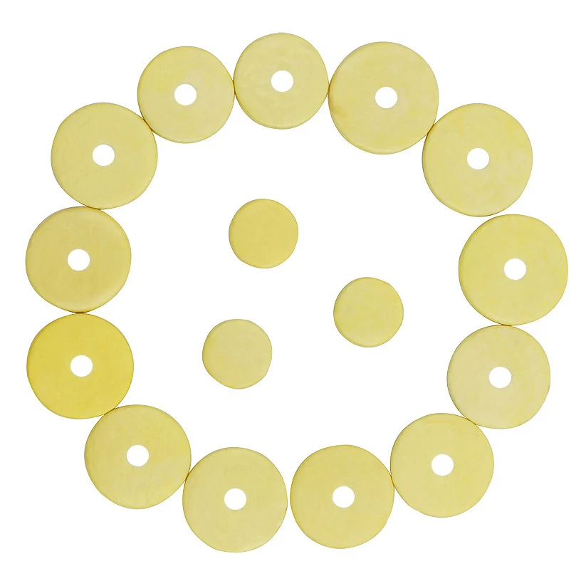 SLADE 16 Stuks PU Lederen Pads Tone Fluit DIY Reparatie Tool Houtblazers Muziekinstrument Vervanging Accessoires HOT