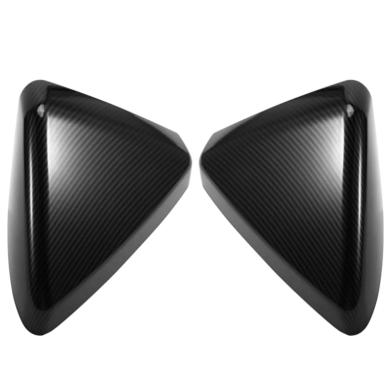 

Rearview Mirror Shell Rearview Mirror Cover Reflector Shell Carbon Fiber Pattern Rearview Mirror For Tesla Cybertruck-ABQF