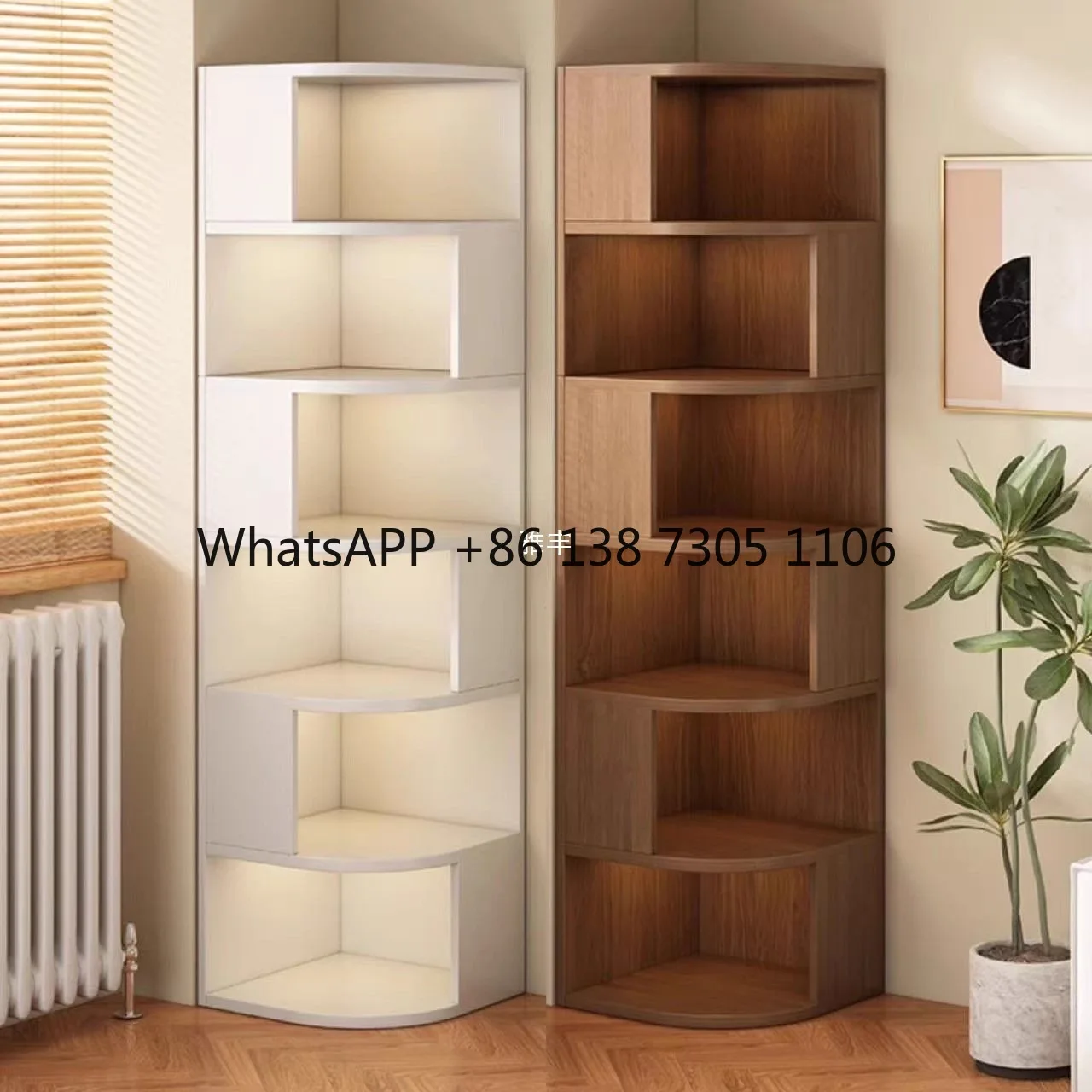 

Corner Shelf Triangle Corner Simple Locker Bedroom Bedside Living Room Corner Cabinet