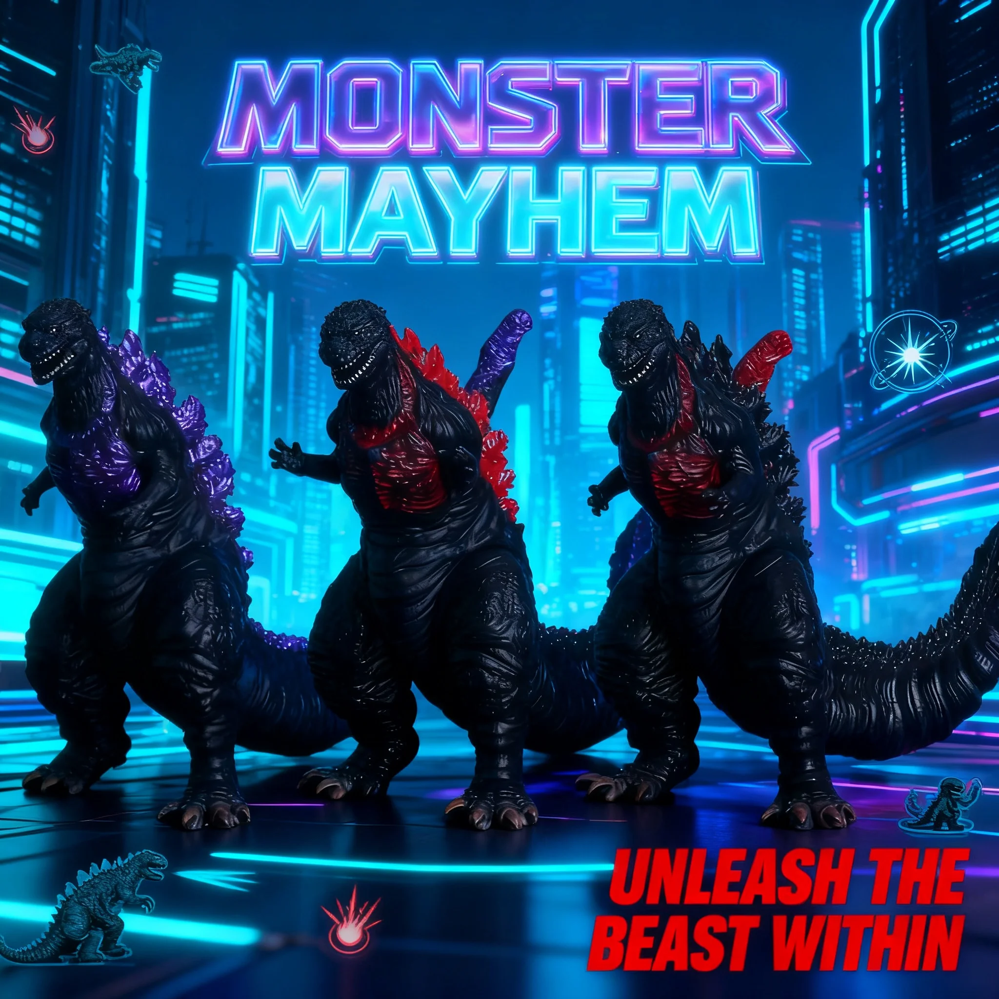 Figura de Acción Shin Godzilla Red Lotus, Muñeco Articulado de 17 cm, Juguete de Dinosaurio Monstruo de Goma Suave, 3 Colores, Regalos para Niños, Godzilla