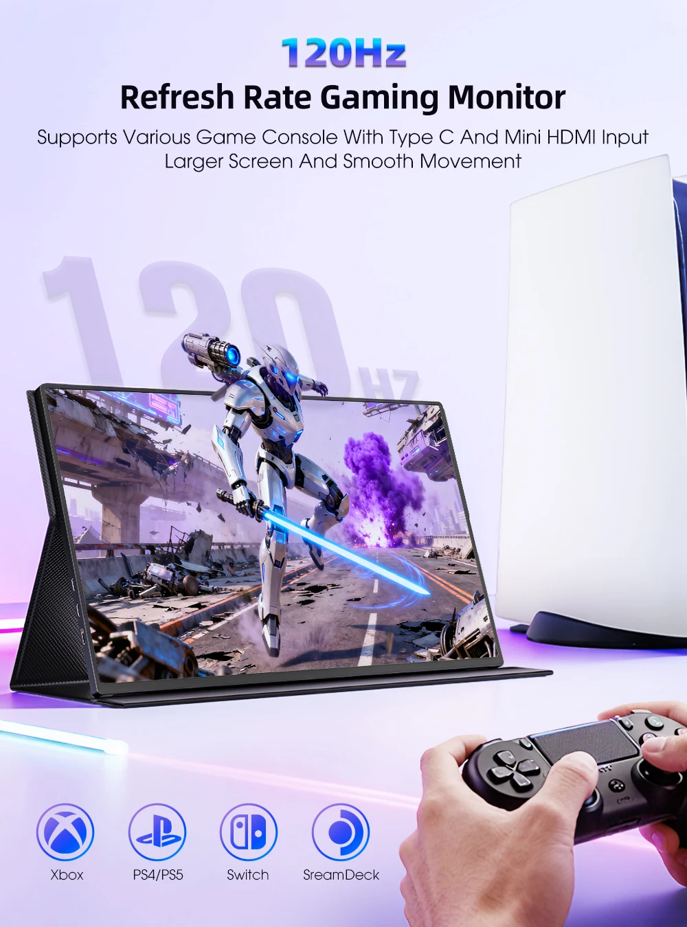 UPERFECT QLED 2.5K Portable Mo - огляд і ціна Pc Gaming Y Monitor