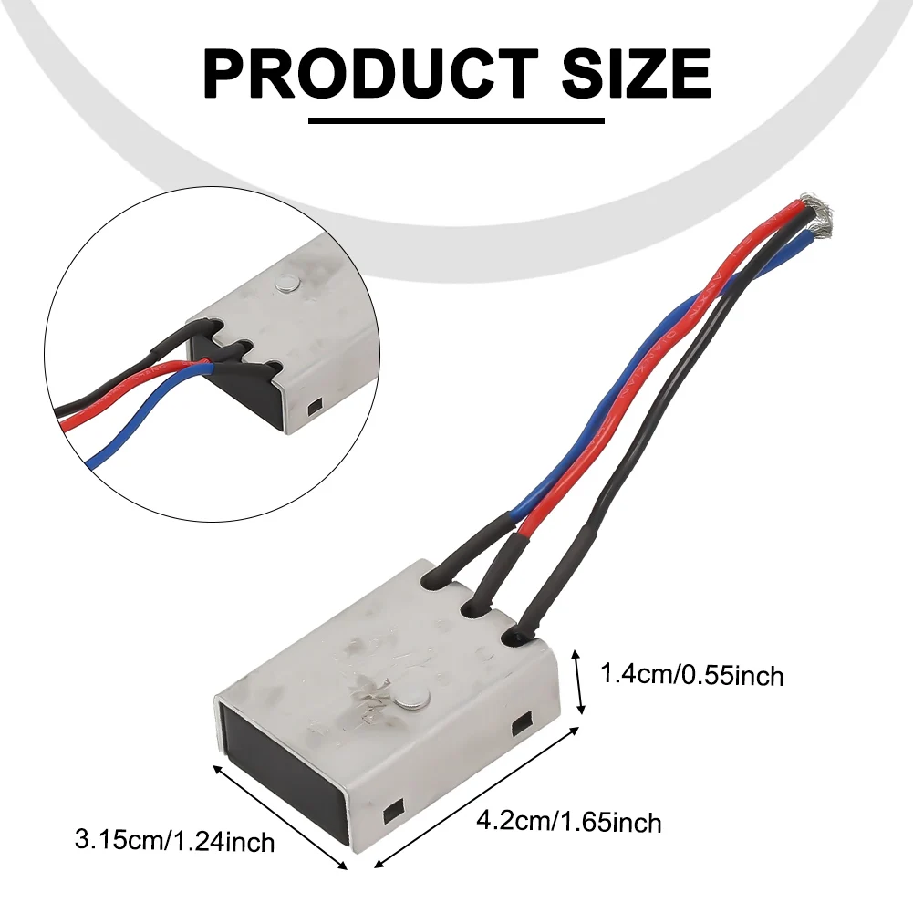 230V To 12-20A Soft Start Switch For Angle Grinder Cutting Machine Retrofit Module Soft Startup Current Limiter AC Power