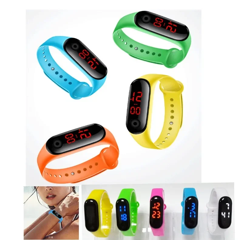 Mode Led Armband Sport Vrije Tijd Student Elektronisch Horloge