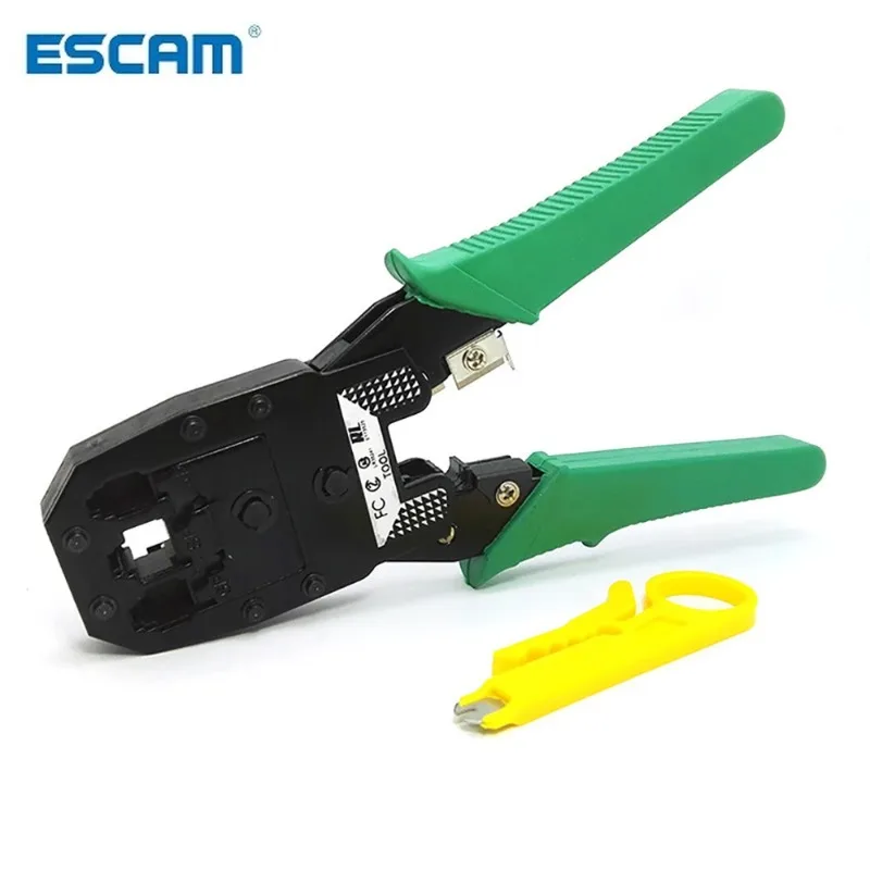 Crimping Cable Cutter Tools Pliers Multifunction Basic Network Cable Maker RJ12 RJ11 RJ45 cat5 cat6 8p8c 6P 4P Cable Stripper