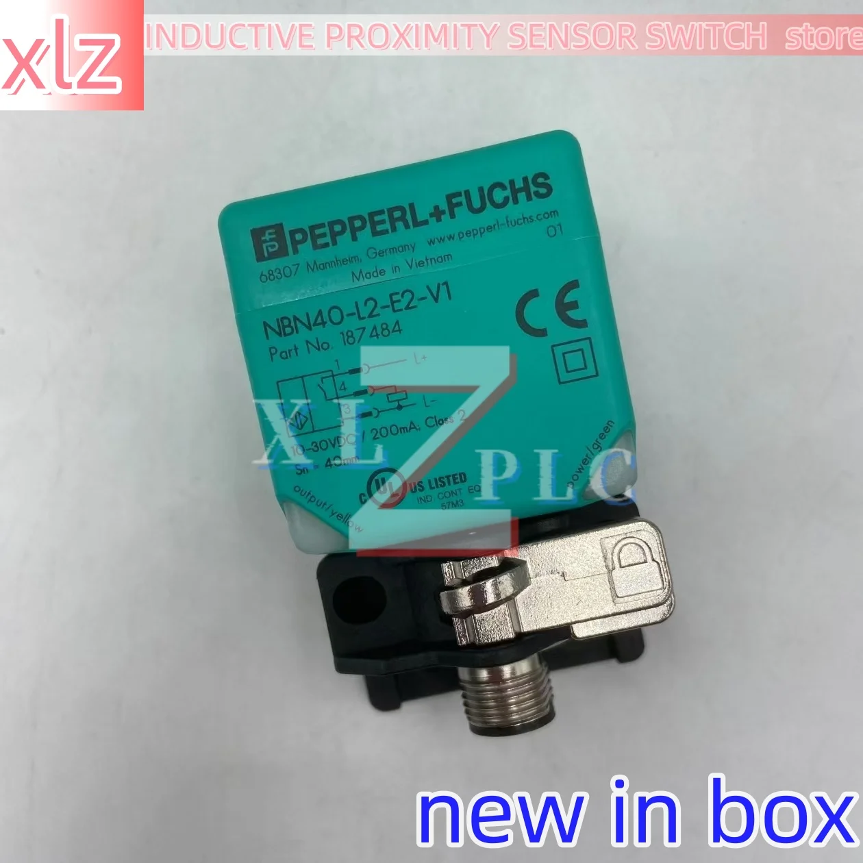 INTERRUTTORE SENSORE DI PROSSIMITÀ INDUTTIVO nuovo in stock NBN40-L2-E0-V1 NBN40-L2-E2-V1