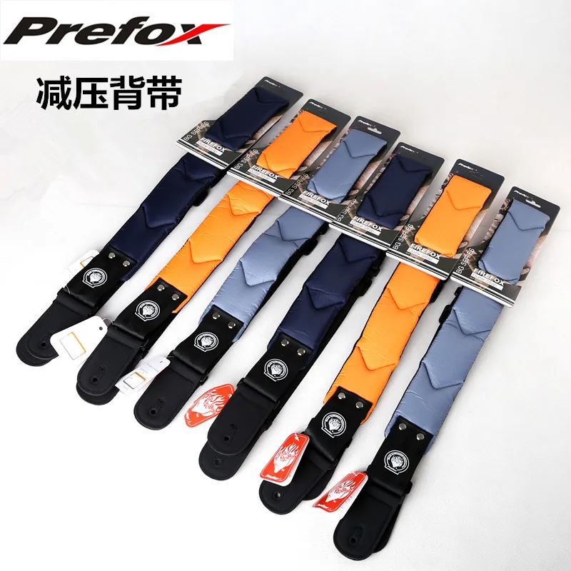 【ผลิตภัณฑ์ใหม่】สายกีตาร์กีตาร์ไฟฟ้าสายเบส CROSS Grid ผ้าเส้นใยไนลอน Decompression STRAP