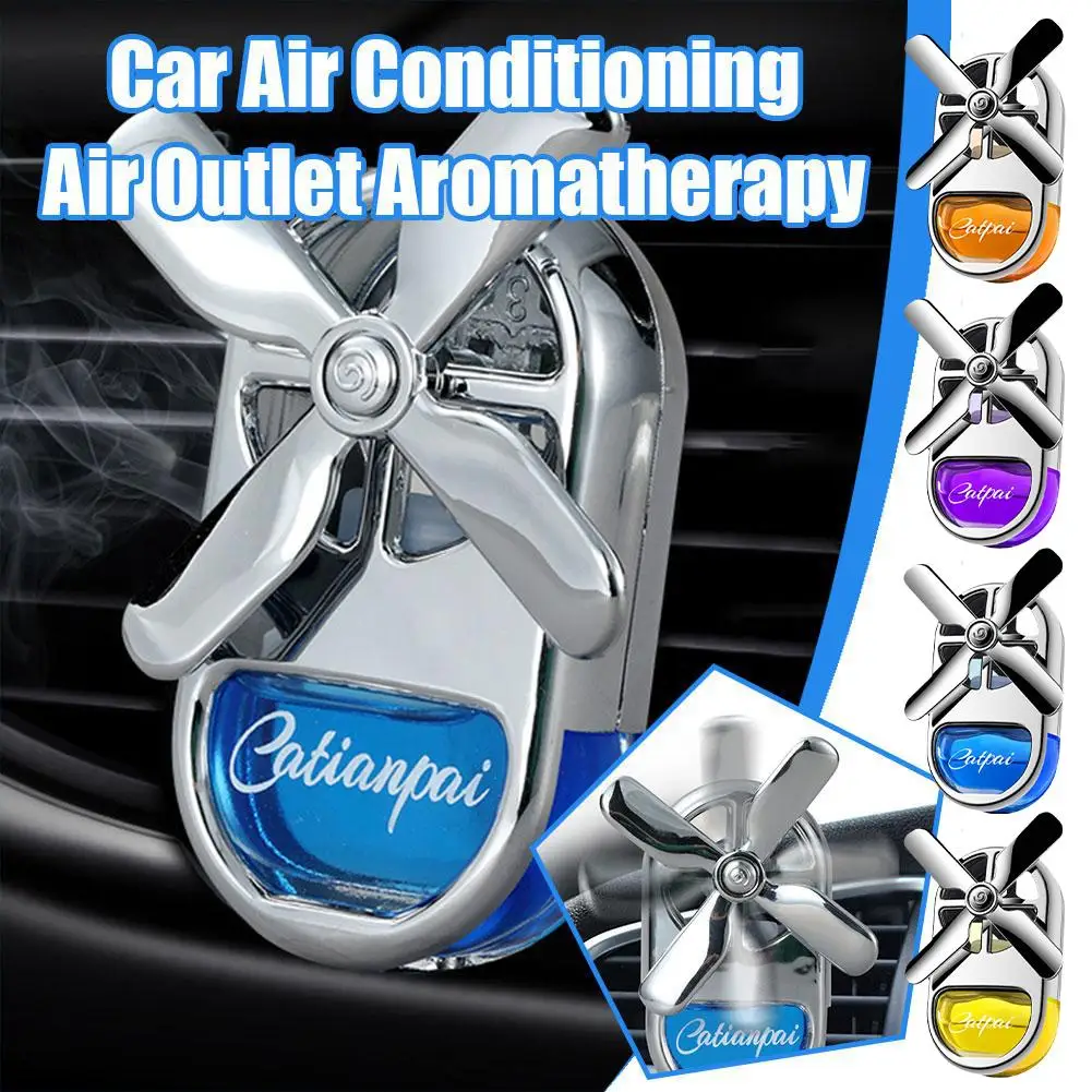 Новинка автомобильный освежитель воздуха для ароматерапии вращающийся пропеллер мини-украшение для вентиляции ароматерапия креативный аксессуар ароматизатор Aromath P8P8