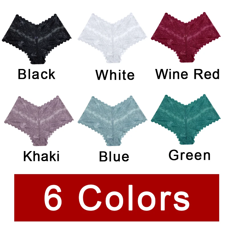 Sexy Mesh Lace Briefs for Women Low Rise Hollow Out Underwear Ladies Intimates Lingerie Boyshort Girls See-Through Panties 2022