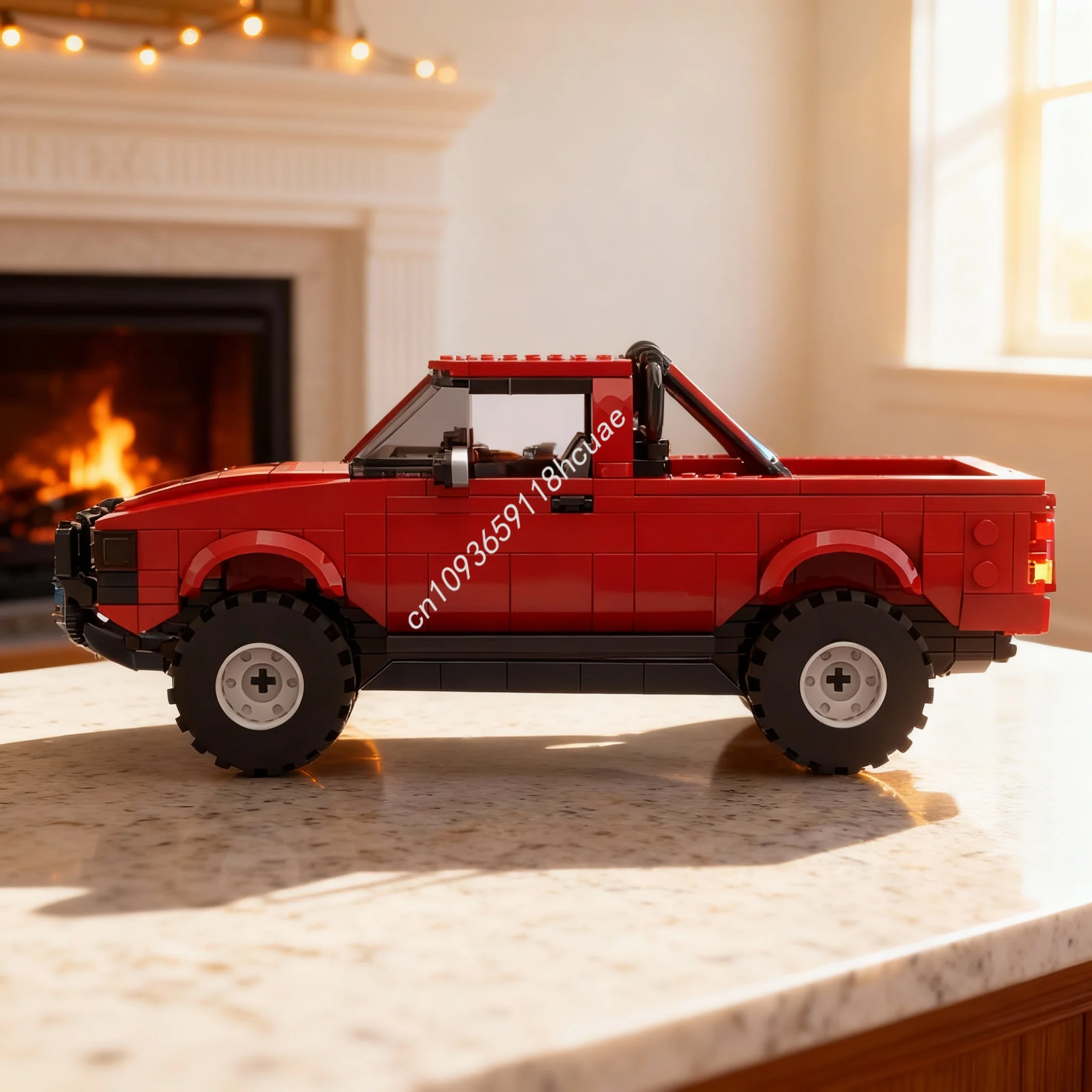 389-teiliges MOC MOCturnal Top Gear S Die Unzerstörbare Stadt Champions Modellbausatz Spielzeug Architektur Weihnachtsgeschenke