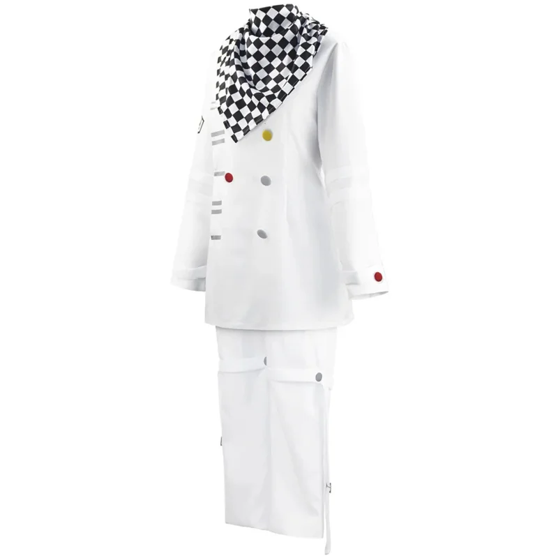 Cosplay Danganronpa V3 Kokichi Oma Cosplay Kostuumwitte Uniformen Mantel Volledige Set Halloween Carnaval Feestkleding