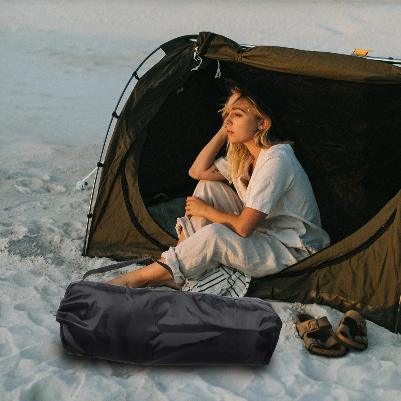 

1Pcs Umbrella Stroller Storage Bag Travel Foldable Durable Carrying Pouch Compact Organizer Shoulder Strap Baby Stroller Travel