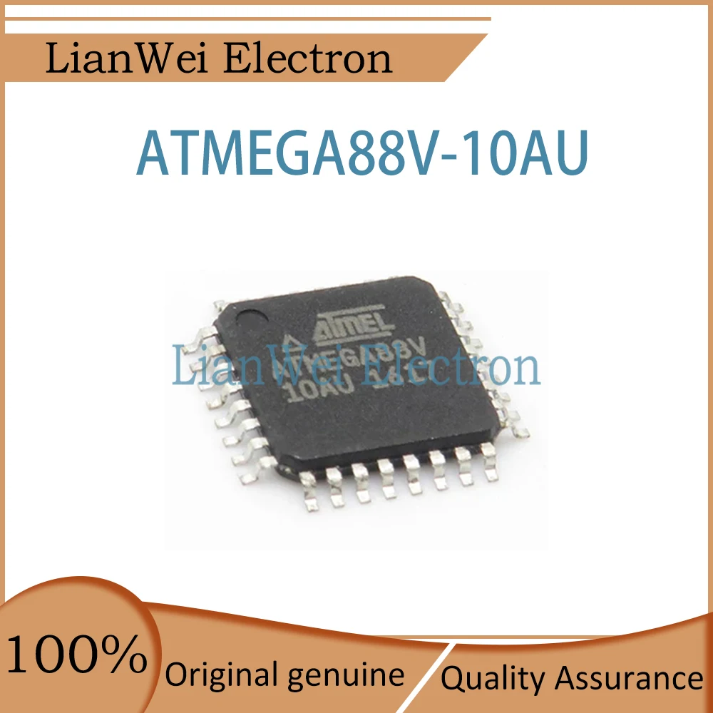 (1-10 Piece)100% New ATMEGA88V ATMEGA88V-10AU ATMEGA88 MEGA88V IC MCU Chip TQFP-32