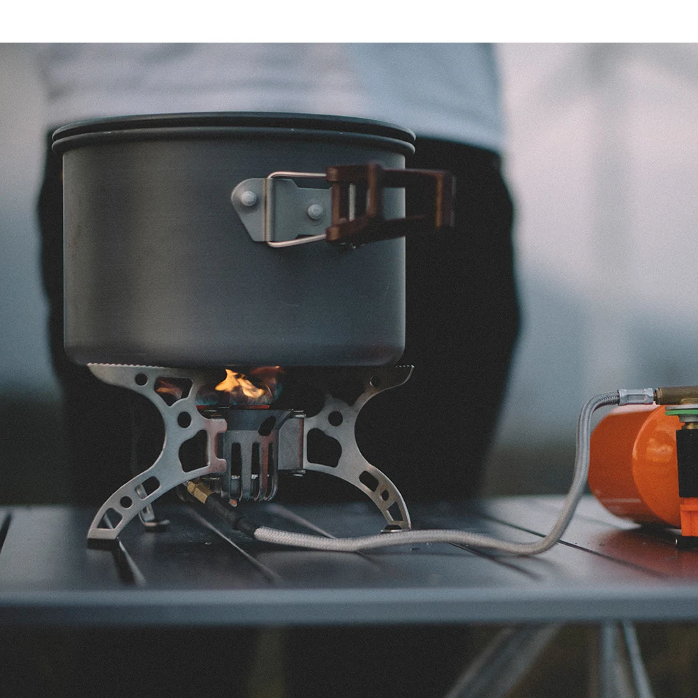 BRS-8/8A 4500W Oil and Gas Dual Purpose Furnace Outdoor Portable Split Oil Furnace High Altitude Hiking Camping Stove
