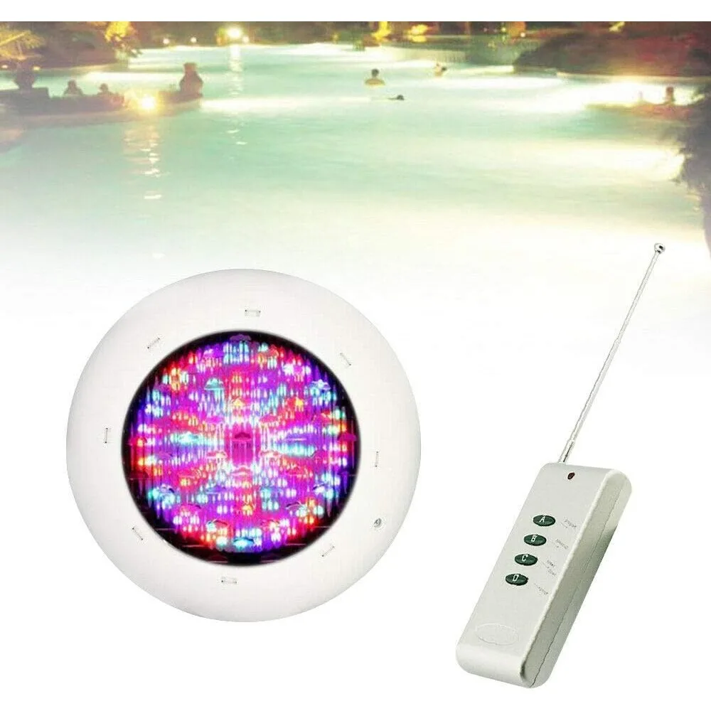 

36W RGB LED Pool Light Wall Mounted 12V Remote Control Swimming Pool Light RGB Underwater Light IP68 Waterpoof