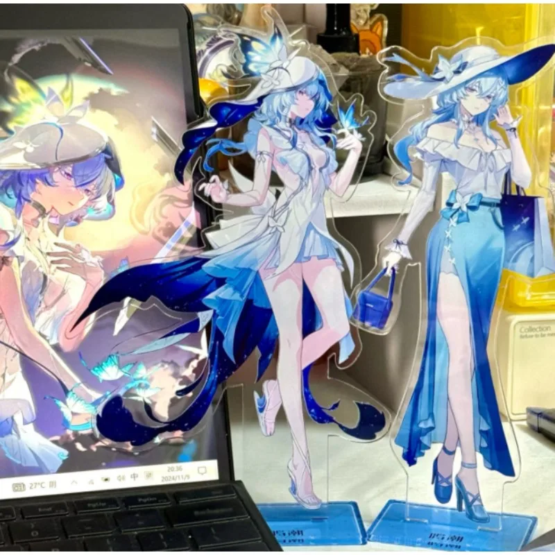 Wuthering Waves‌ Game Model Signboard Acrylic Stand The Shorekeeper‌ Butterfly Table Display Collect Goods Decoration Character