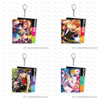 Otome game Obey Me! Nightbringer Acrylic keychain Backpack keychain Car keychain(Official Art)6cm