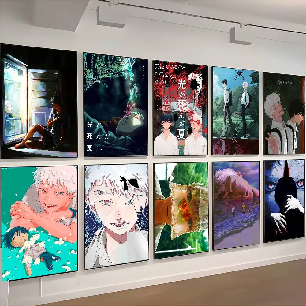 ملصق S-Summer Hikaru Died عالي الدقة جدار لاصق مقاوم للماء لغرفة المعيشة المنزلية وغرفة النوم والديكور الجمالي