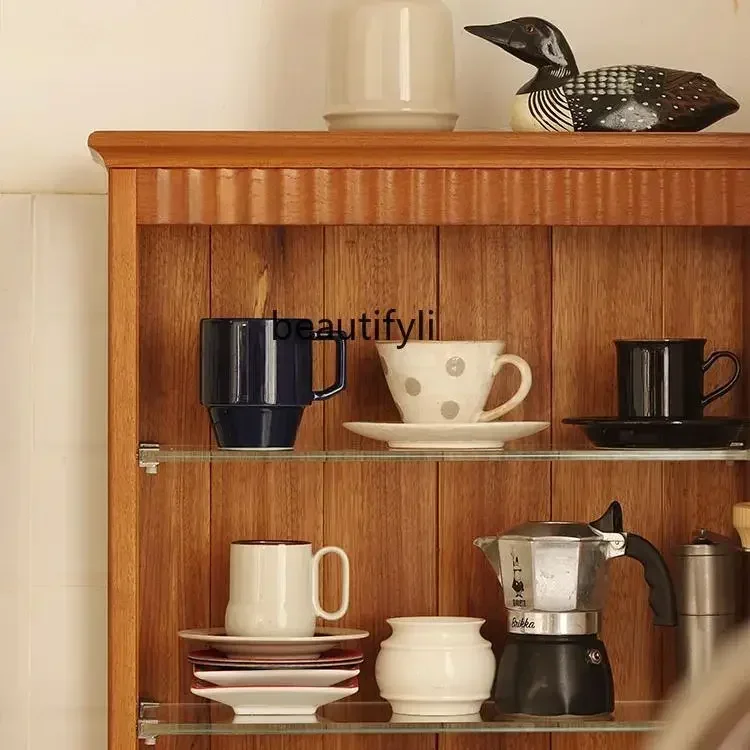 

Asmt56Маленький подвесной шкаф в стиле ретро из массива дерева, настенный шкаф из старого тика Мьянмы, средний антикварный подстаканник, кухонная стойка