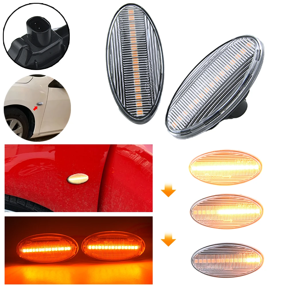 New 2PCS Dynamic Le… - image