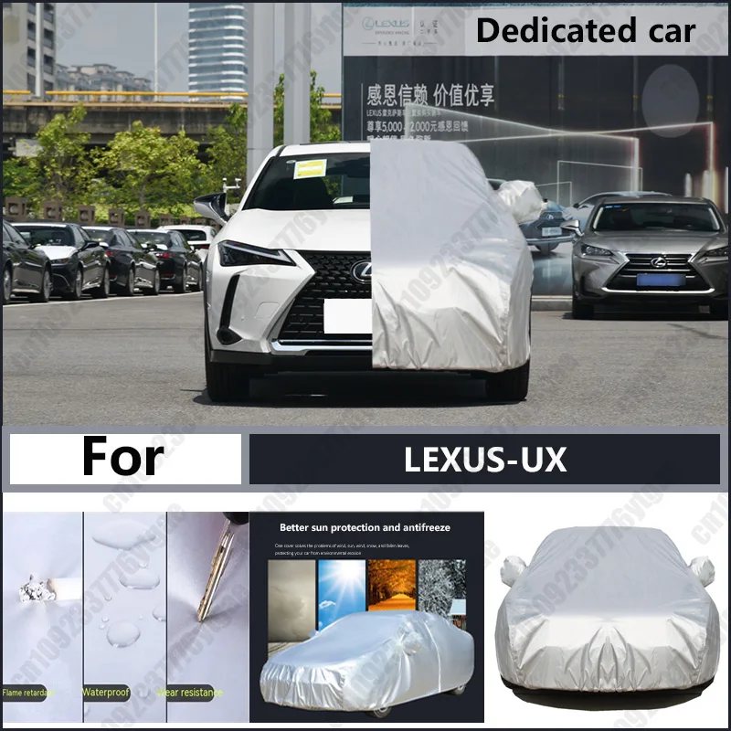 

For LEXUS-UX Oxford cloth car cover for sun protection, rain resistance, and all season special car dust cover