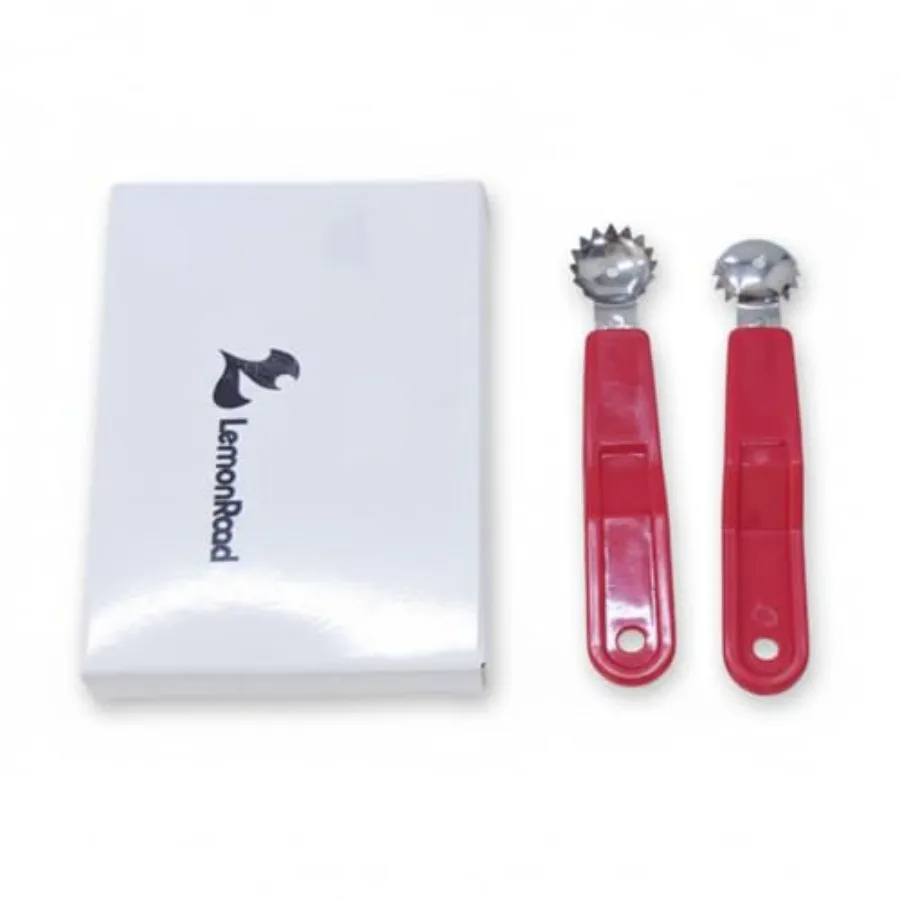 4-delig roestvrijstalen tomatenboorgereedschap voor het verwijderen van aardbeien en het verwijderen van stengels Praktische keukenfruit- en groenteballer voor