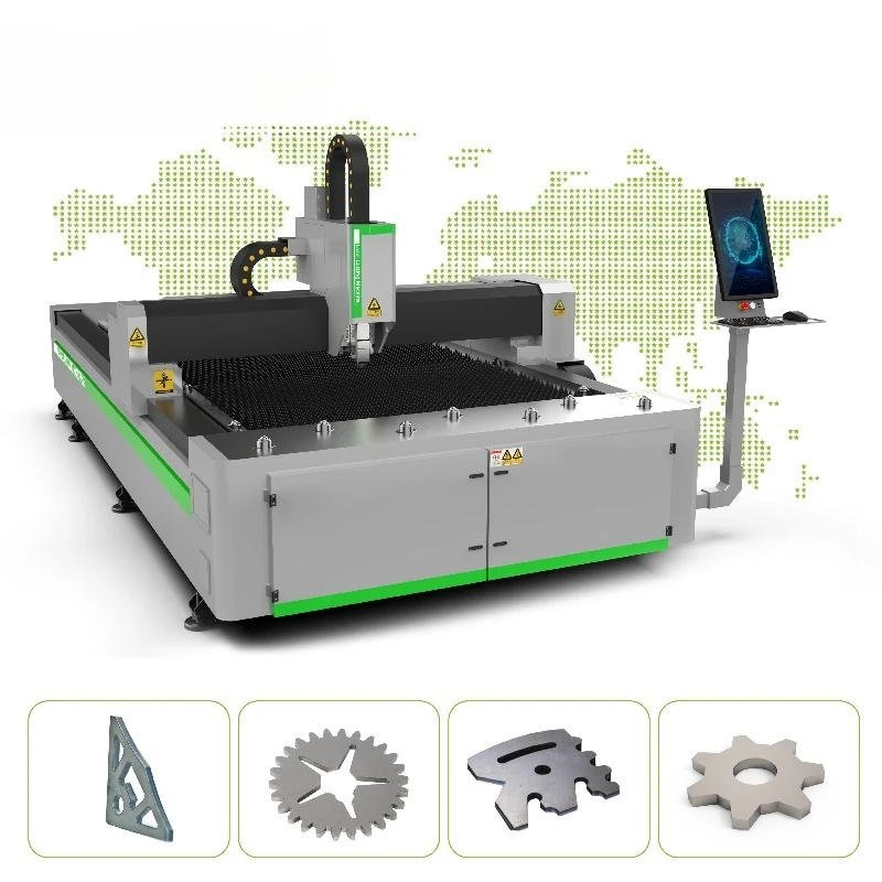 China Manufacturer Fiber Sheet Metal Cutting Machine Price 1000W 1500W