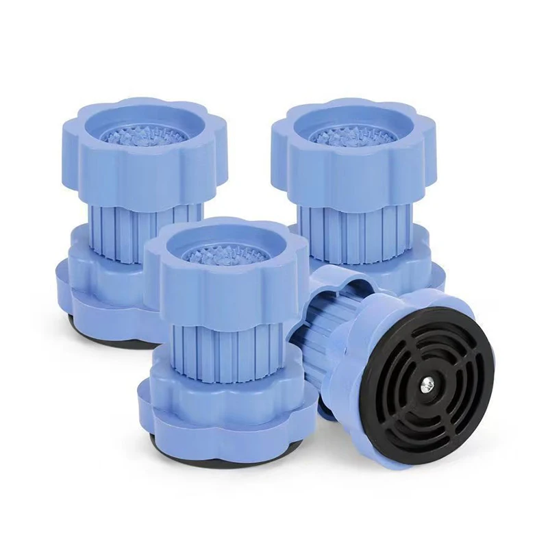 New Universal Adjustable Height Washing Machine Foot Pads Anti Vibration Refrigerator Base Fixed Non-Slip Pad Support Stands