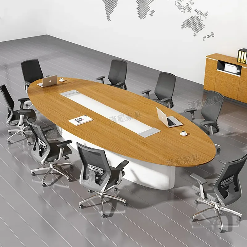 for Free Combination Special Shaped Paint Creative Meeting Long Table U Shaped Oval V Shaped Round Conference Training
