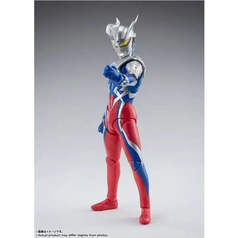 

В наличии Bandai SHF Ultraman Zero Sai Shao New Generation Star Ver, движущаяся игрушка в подарок, Коллекционная модель, украшение, экшн-робот